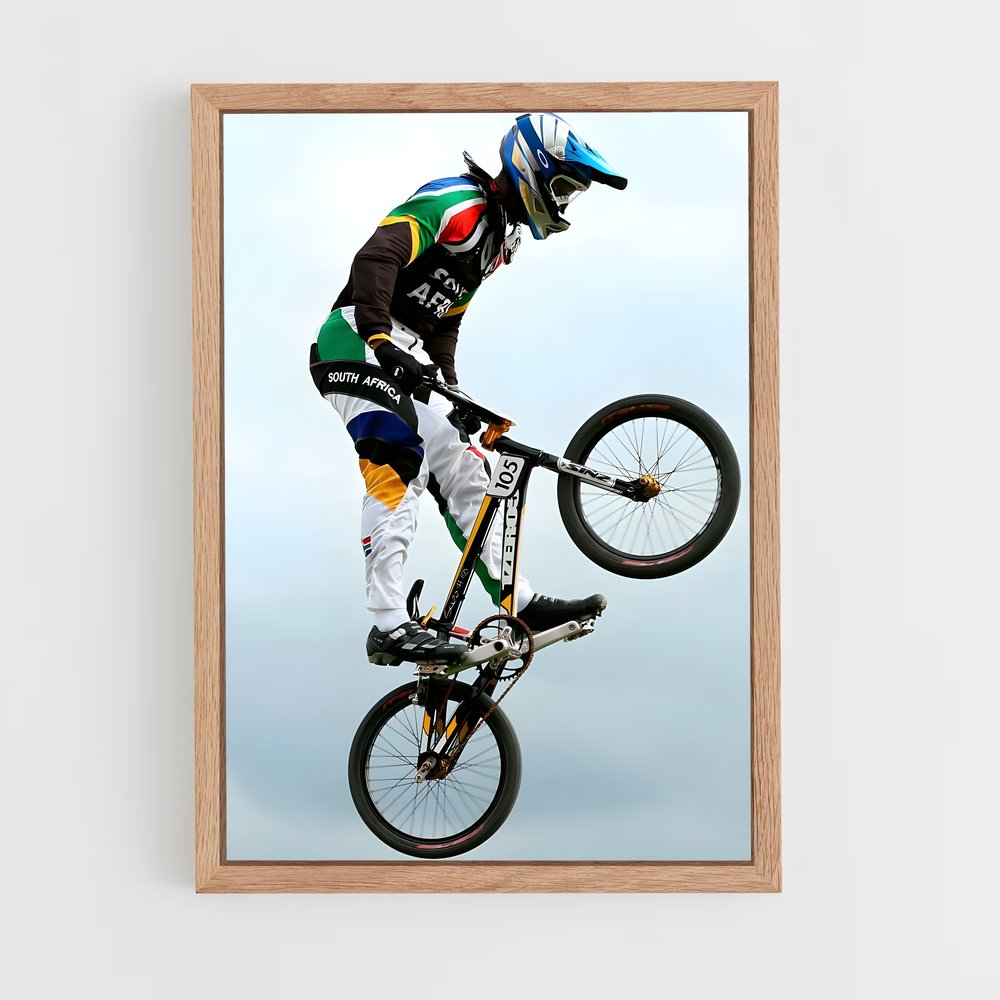 Poster Olympics bmx (vue 4)